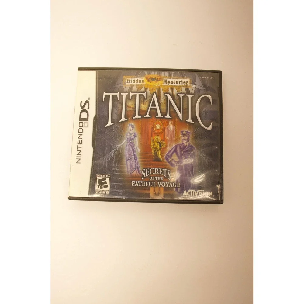 Hidden Mysteries Titanic Secrets of the Fateful Voyage NintendoDS & Harry Potter